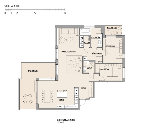 Planritning Lägenhet 81